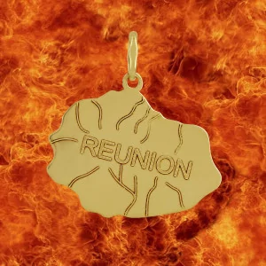 Pendentif lettre A en Or 9 Carats bijouxcreoles.com