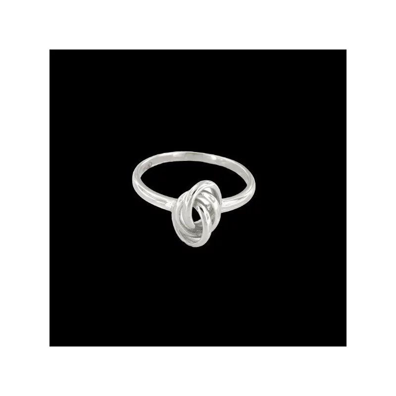 Silver Ring Large Bow Shackle