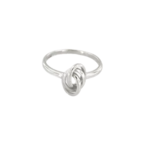 Bague Pétales Oxydes Zirconium bleu foncé Argent bijouxcreoles.com