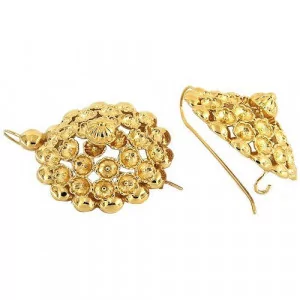 Antillean wave-shaped earrings