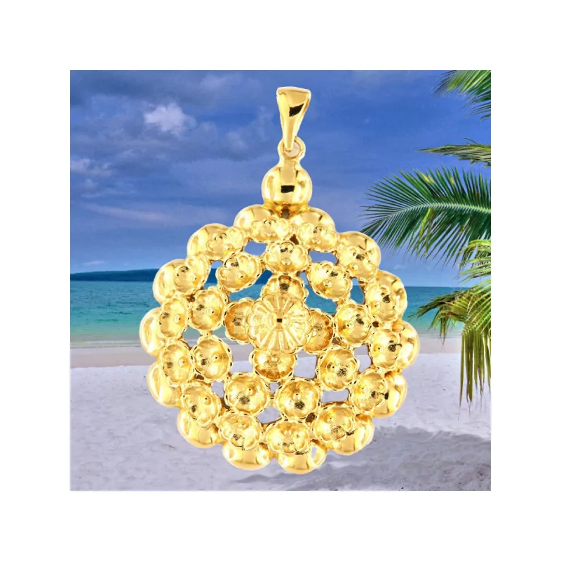 Pendentif Tété Créole 35M bijouxcreoles.com