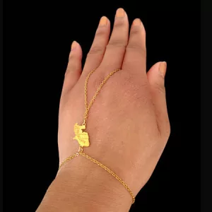 Bracelet Main Carte Martinique bijouxcreoles.com
