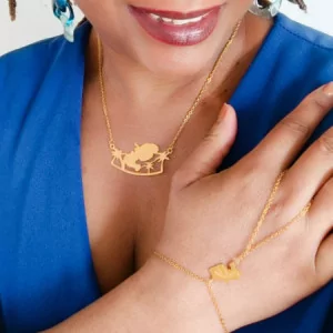 Collier Franco cubains acier inoxydable bijouxcreoles.com