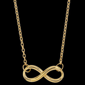 Collier Infini Or 9 Carats