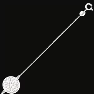 Gourmet Chain Link Silver Bracelet