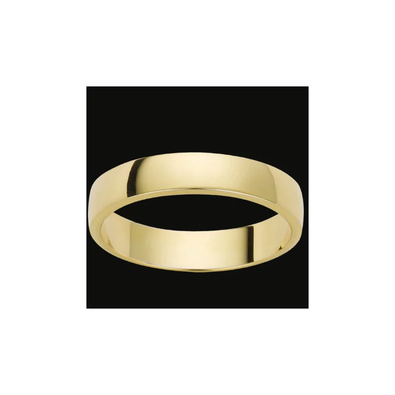 Alliance massive Ruban de 2 x 1,50 mm 18 Carats bijouxcreoles.com