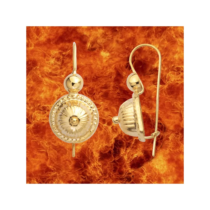 Gold Cabbage Earrings Gold Cabbage Earrings