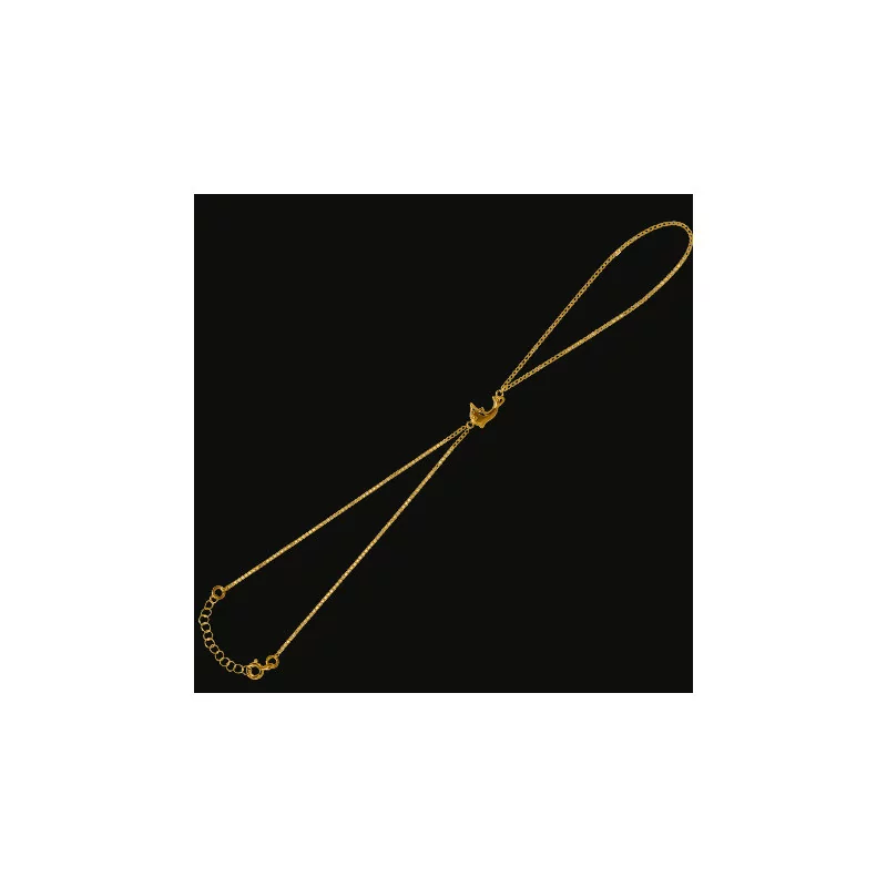Forçat chain dolphin bracelet