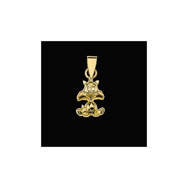 Wild Pendant 11x6mm 18 Carat Yellow Gold