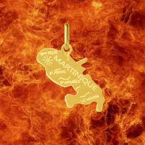 Pendentif ballon foot en Or 18 Carats bijouxcreoles.com