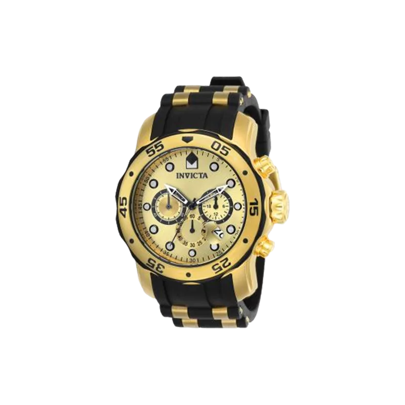 Men's Stainless Steel Quartz Scuba Watch