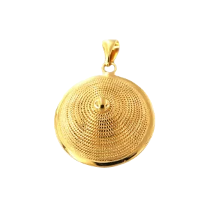 Pendentif Carte de la Guyane Plaqué Or bijouxcreoles.com