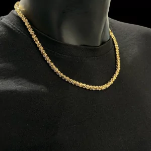 Collier palmier 50cm en acier inoxydable