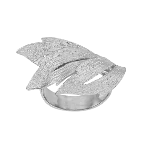 Bague Oxydes Zirconium bicolores Ovale Argent bijouxcreoles.com
