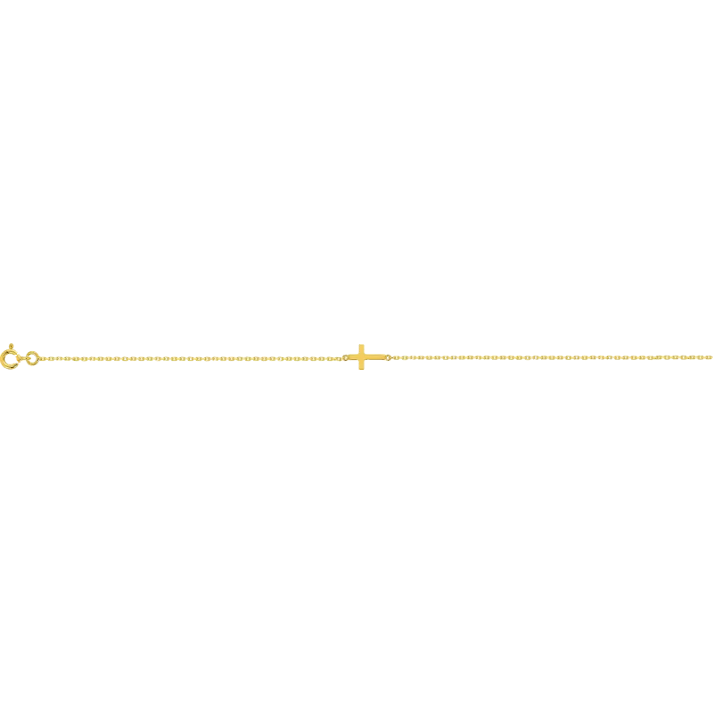 Anklet chain cross Gold Plated Anklet chain cross Gold Plated