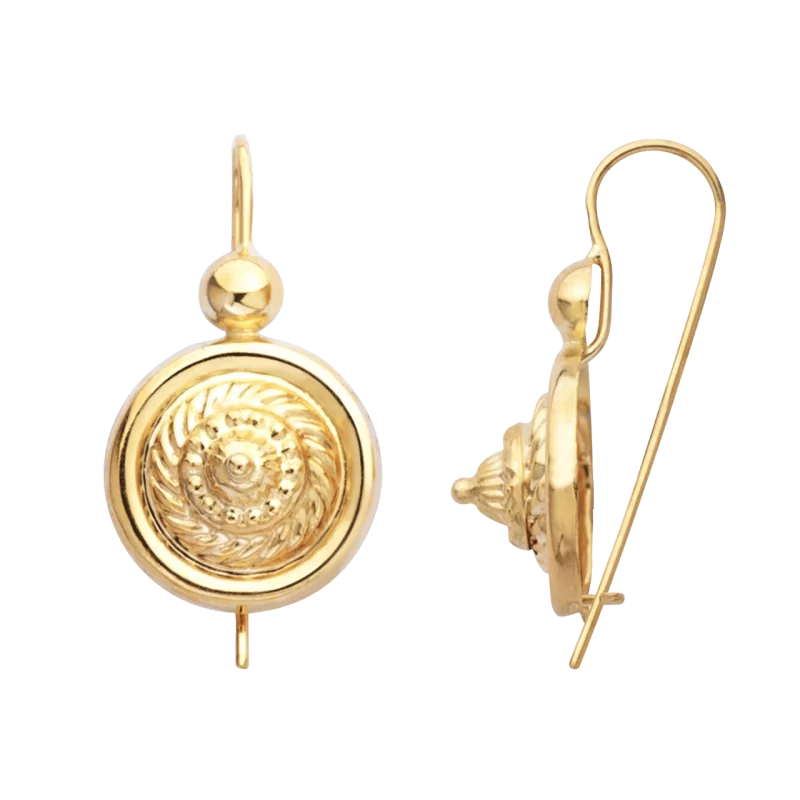 Boucles d'oreilles Chou Or 18 Carats bijouxcreoles.com