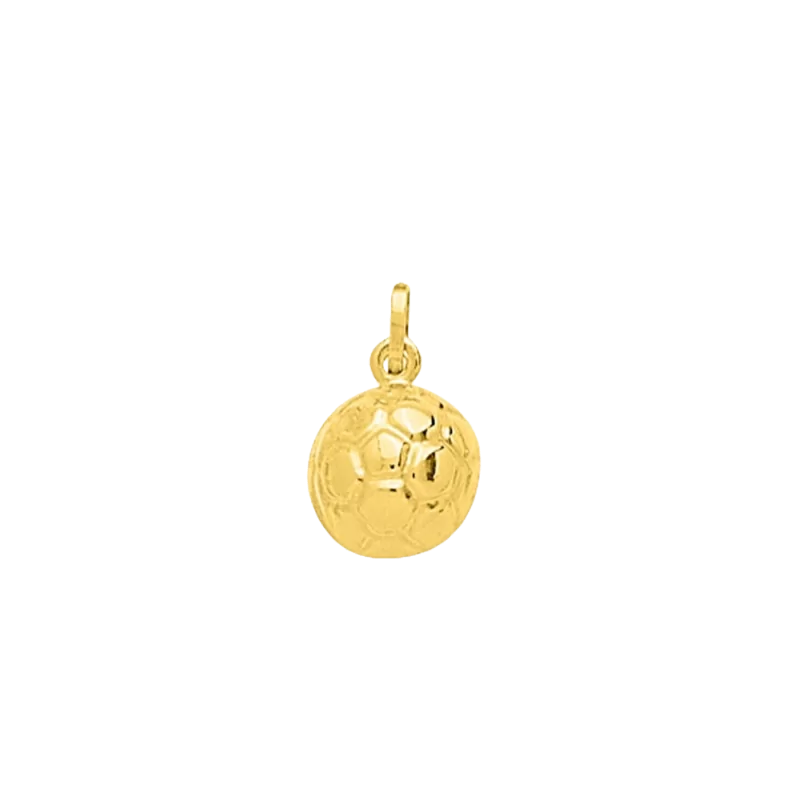 Pendentif ballon foot en Or 18 Carats bijouxcreoles.com