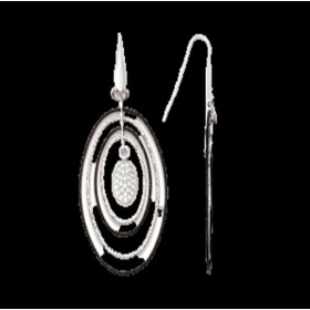 Boucles d'Oreilles motif ovales