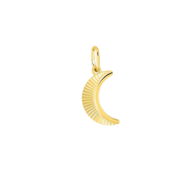 Pendentif la lune en or 9 Carats