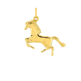 Pendant horse in 9 carat gold