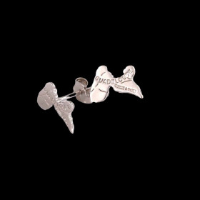 Boucle d'oreilles Guadeloupe Argent