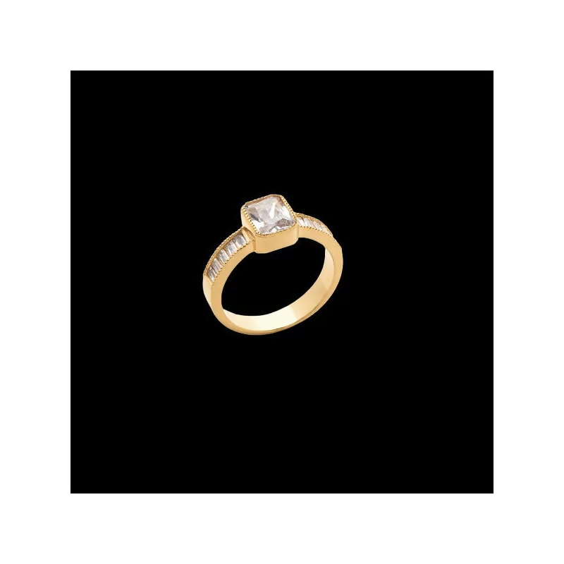 Princess Ring Gold Plated