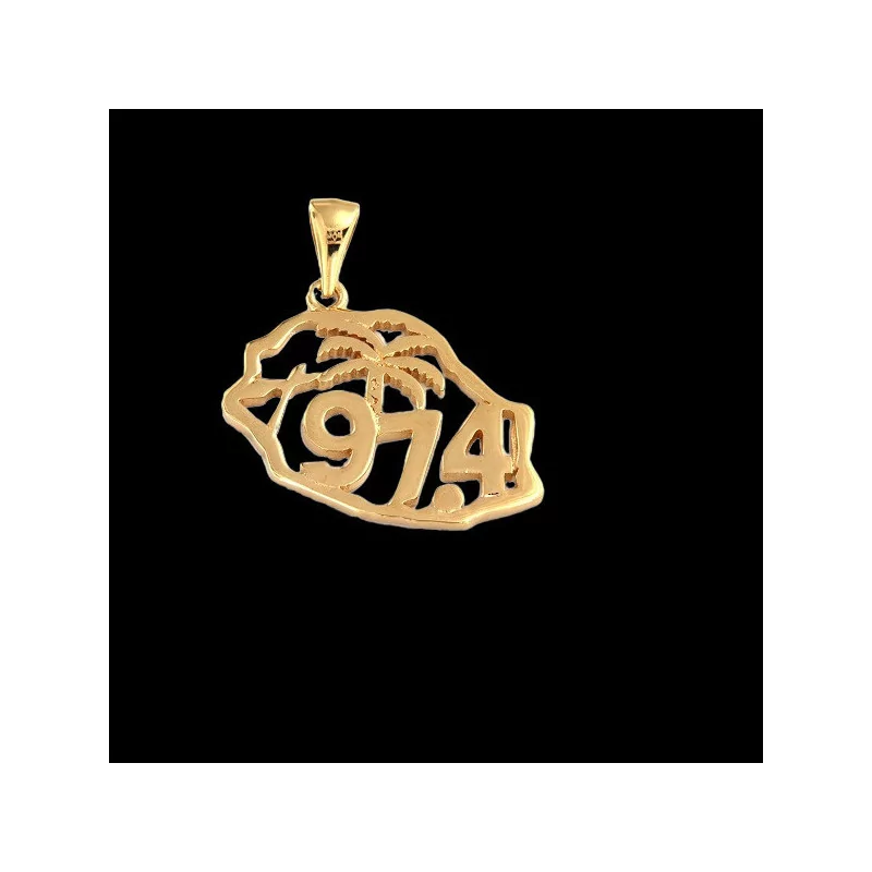Openwork Gold-Plated Pendant 97 Openwork Gold-Plated Pendant 97