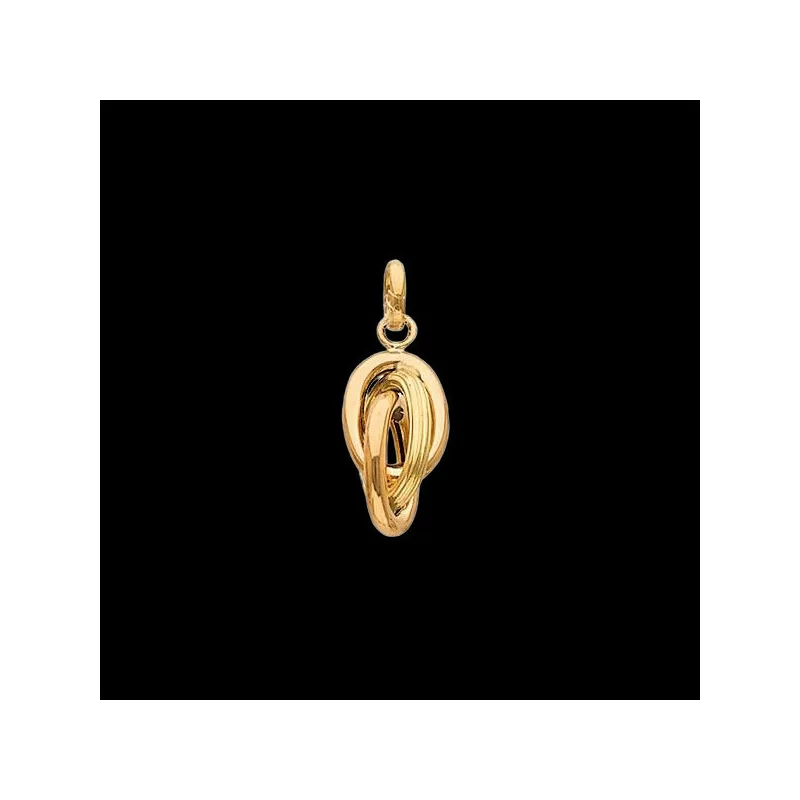 Gold-Plated Pendant - Bow Knot