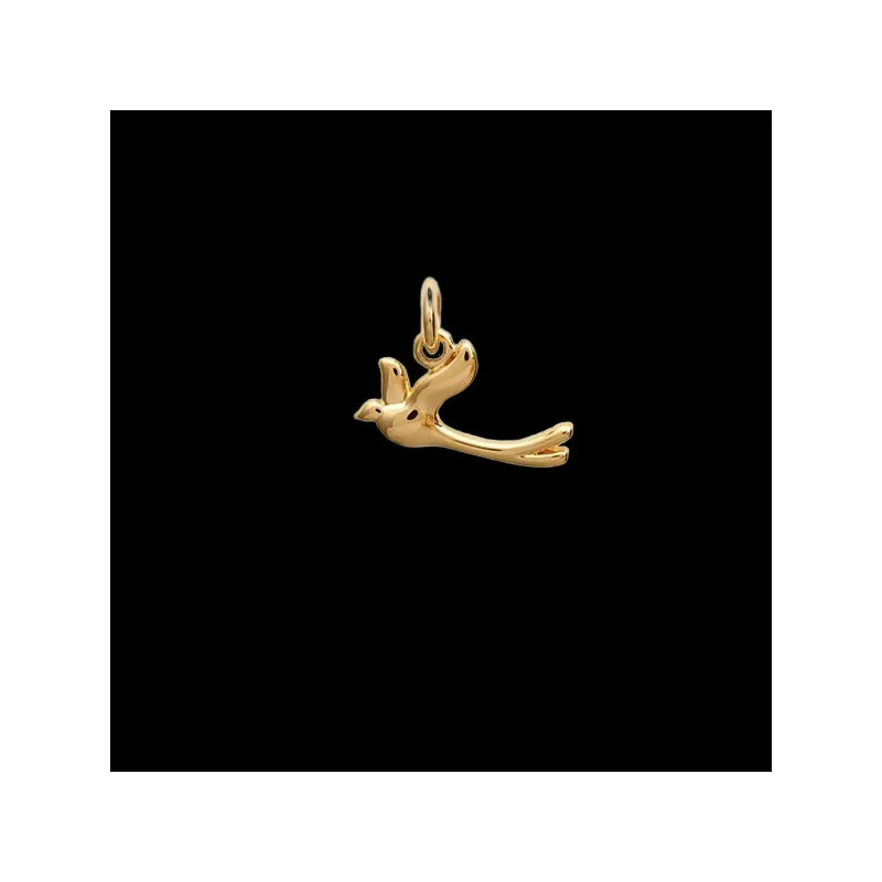 Gold-Plated Pendant The Madagascar Paradise Flycatcher Gold-Plated Pendant The Madagascar Paradise Flycatcher