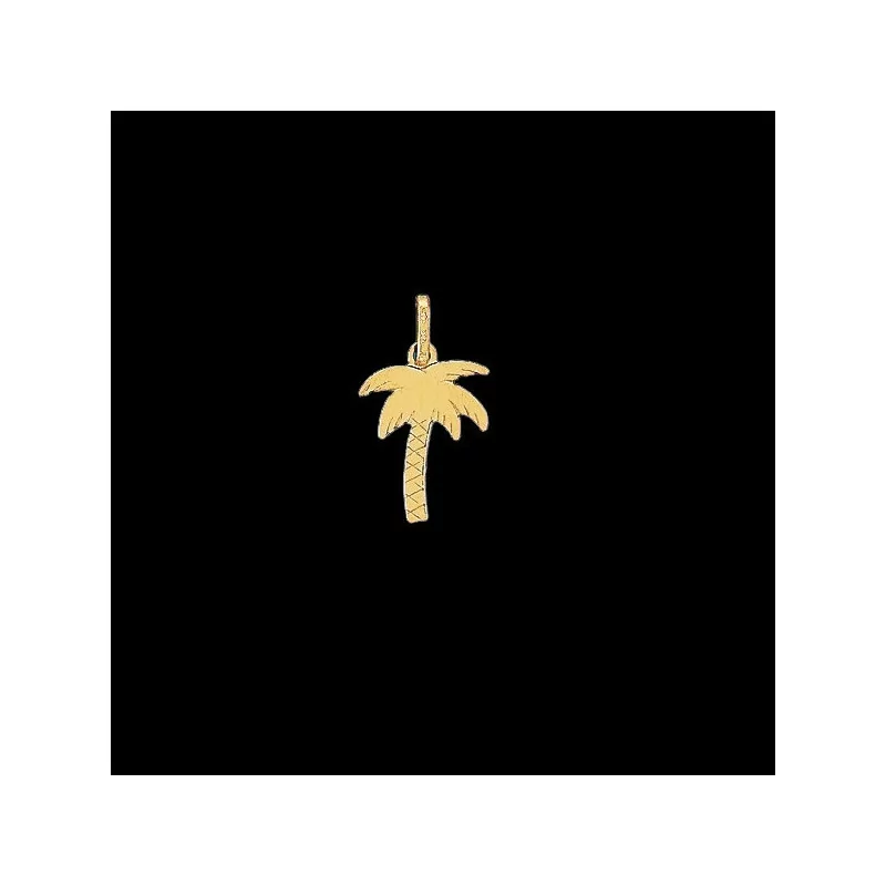 Gold Palm Tree Pendant