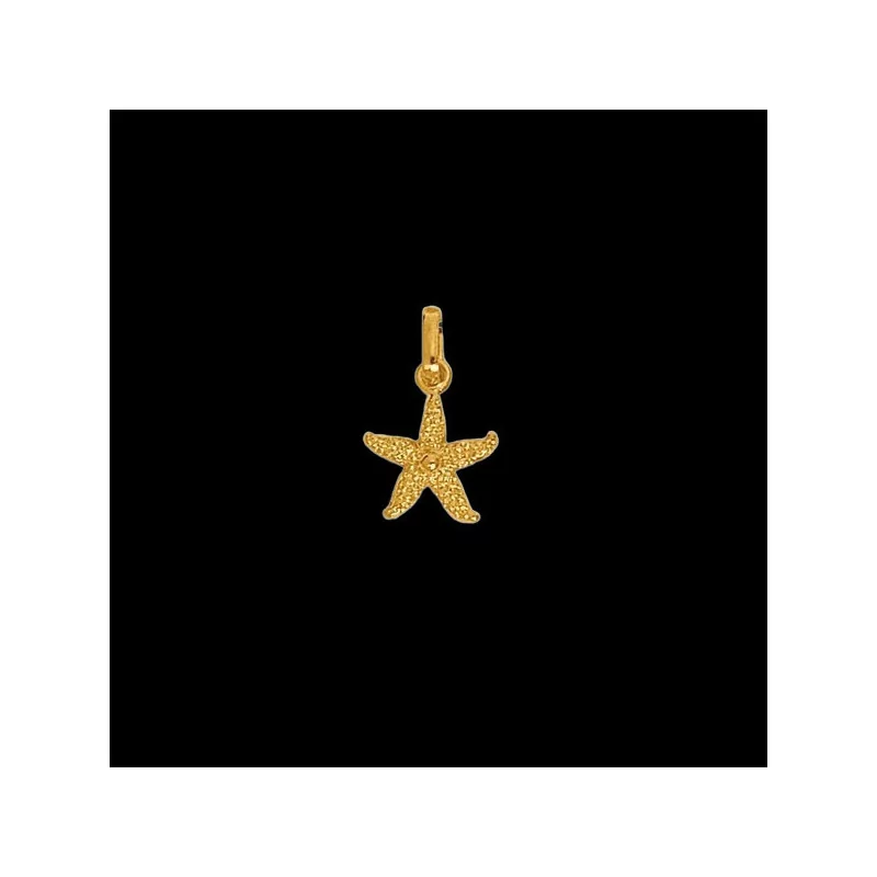 Pendentif Or étoile de Mer PM bijouxcreoles.com