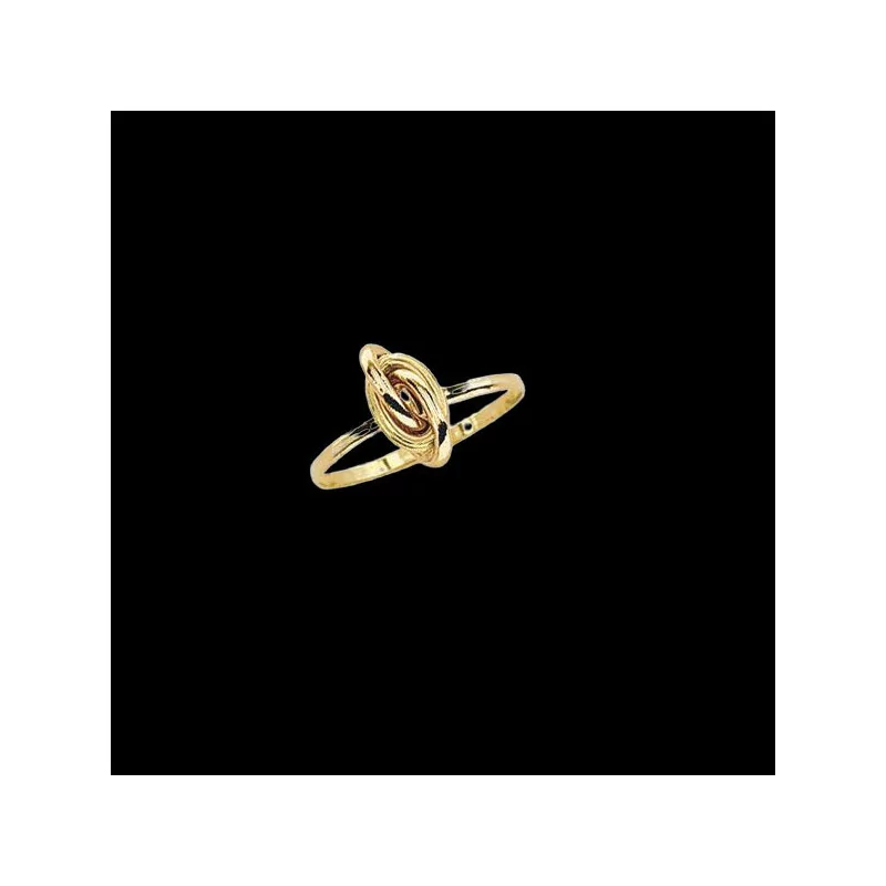 Ring Créole Nœud Forçat 6mm