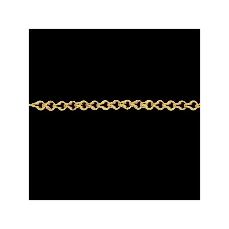 Bracelet Or 18 Carats Maille Gros sirop bijouxcreoles.com