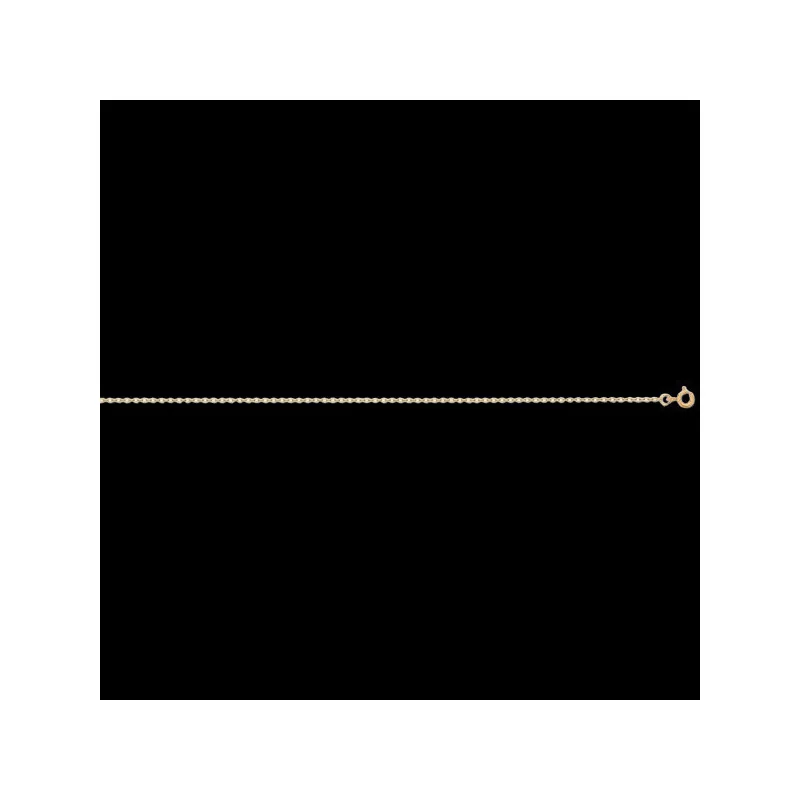 Chaine Or 9 carats SINGAPOUR 0.85mm PM bijouxcreoles.com