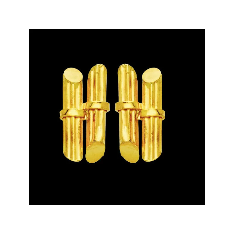 Fagot Canne Gold Earrings