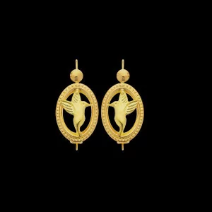 Boucles d'oreilles Demi-boule Or bijouxcreoles.com