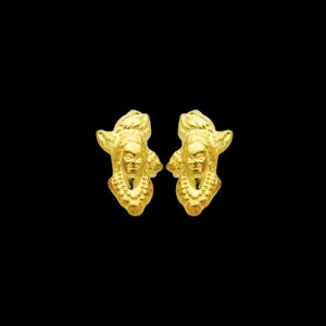 Boucles d'oreilles Chou Or 18 Carats bijouxcreoles.com