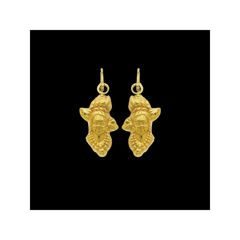 Antillean Head Earrings