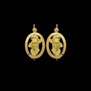 Boucles d'oreilles Pendant chou bijouxcreoles.com