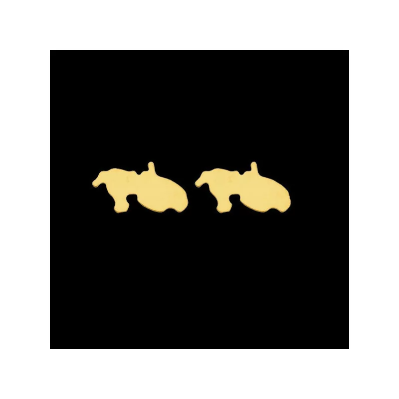 Stud earrings Martinique Map SM