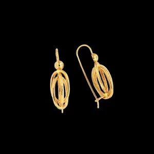 Boucles d'oreilles Créoles Clou forcat bijouxcreoles.com