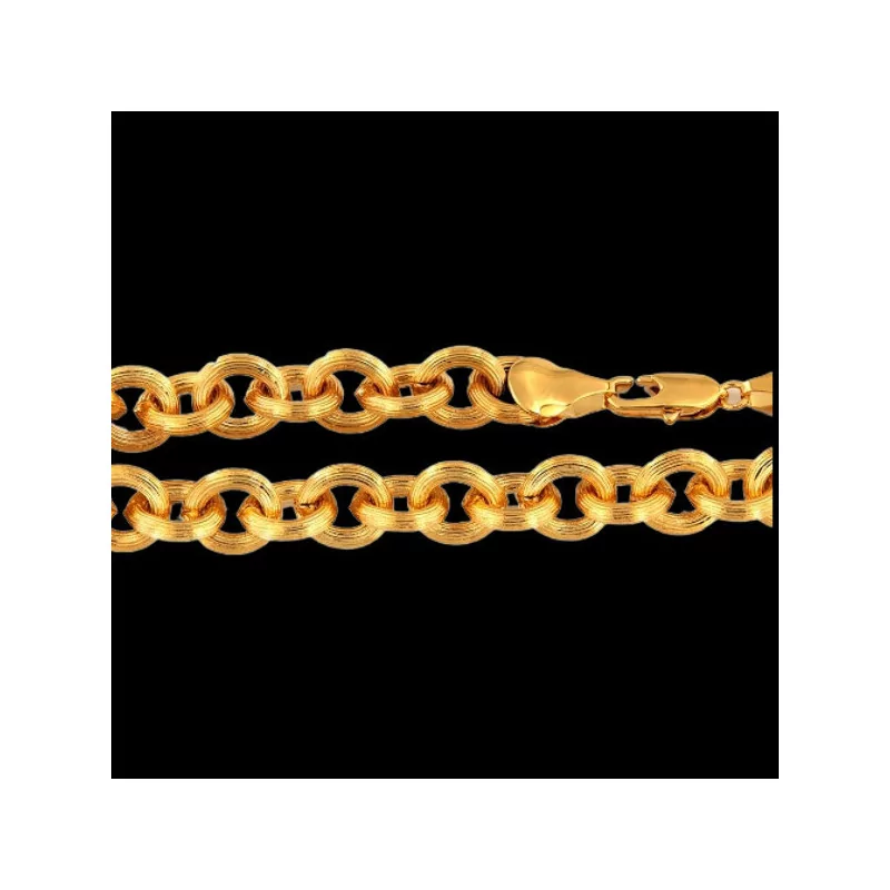 Gold-Plated Cable Link Necklace