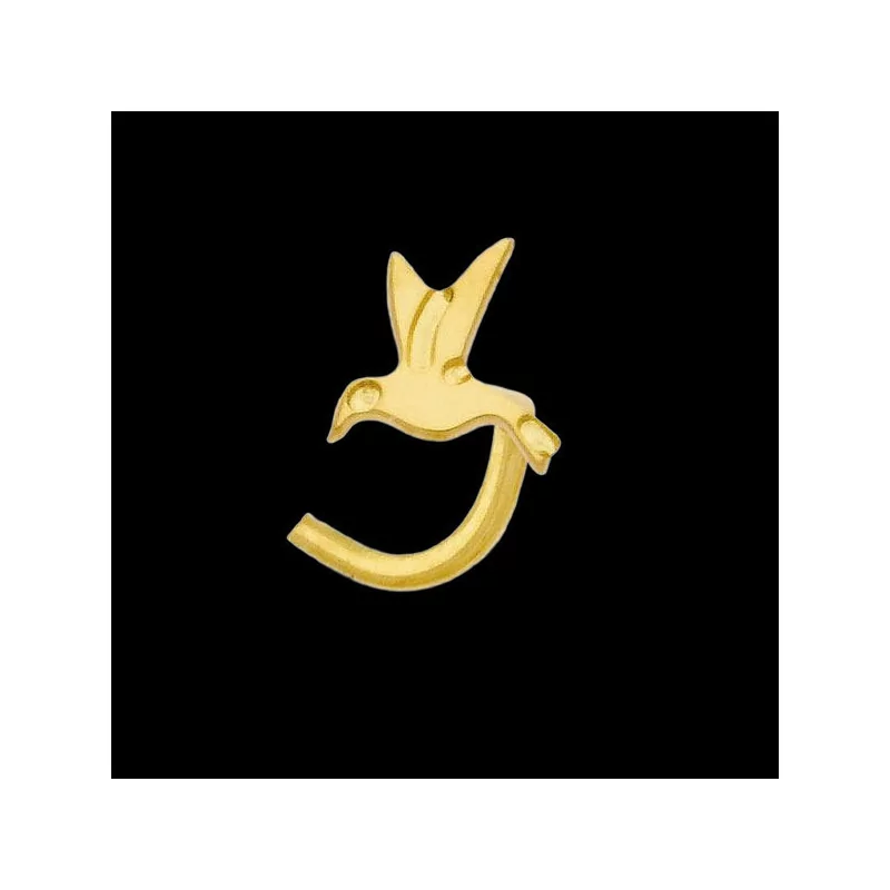 Gold Hummingbird Nose Jewelry Gold Hummingbird Nose Jewelry