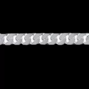 Rigid bracelet cast from molten silver.