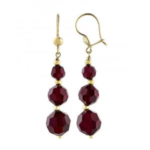 Gold Cabbage Earrings
