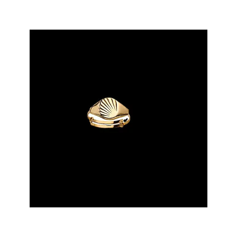 Bague Chevalière Réglable Or bijouxcreoles.com