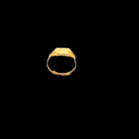 Bague Chevalière Réglable Or